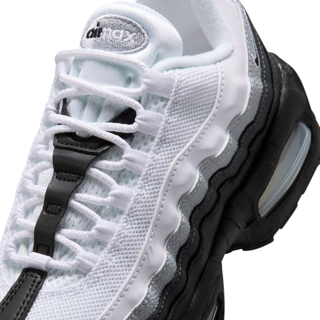 Nike Air Max 95 Big Bubble GS Black Black White Wolf Grey II4130-021 | Pro Feet