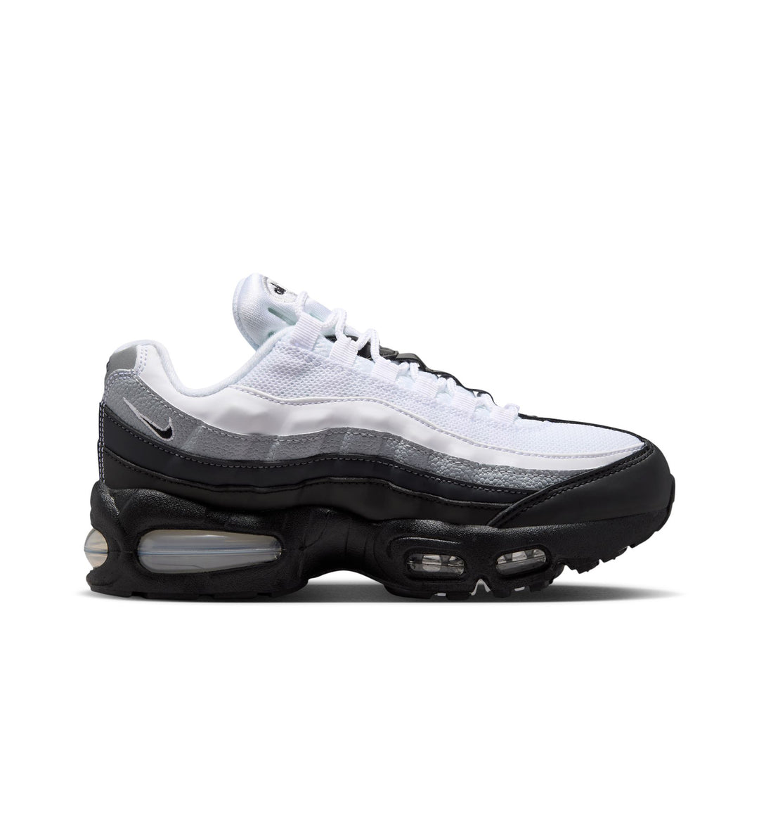 Nike Air Max 95 Big Bubble GS Black Black White Wolf Grey II4130-021 | Pro Feet