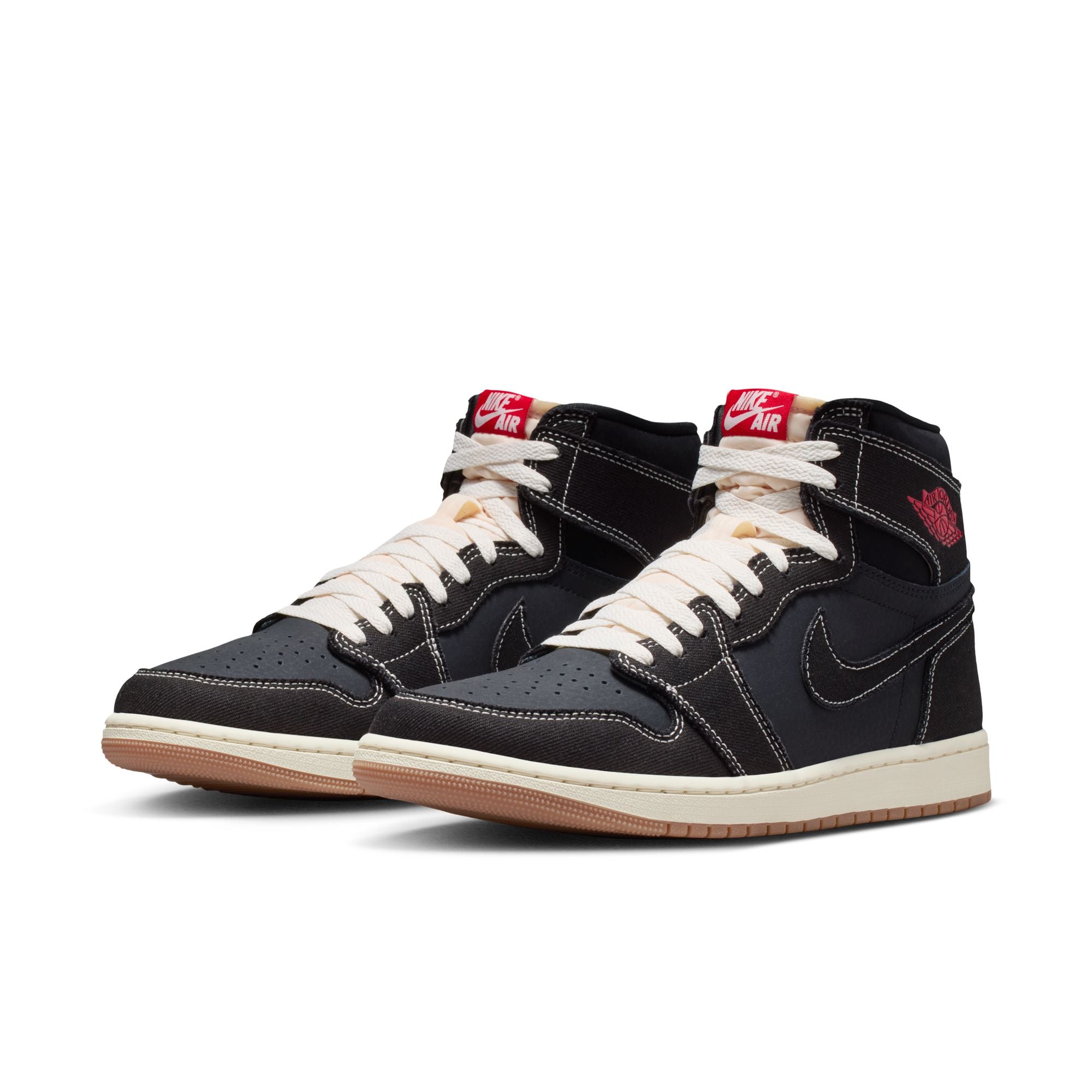Air Jordan 1 Retro High OG Flight Club Black University Red Sail Gum Med Brown | Pro Feet | II9811-001