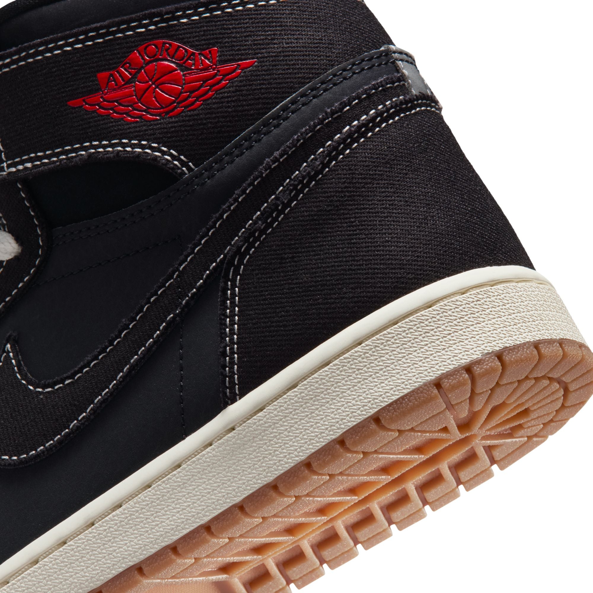 Air Jordan 1 Retro High OG Flight Club Black University Red Sail Gum Med Brown | Pro Feet | II9811-001