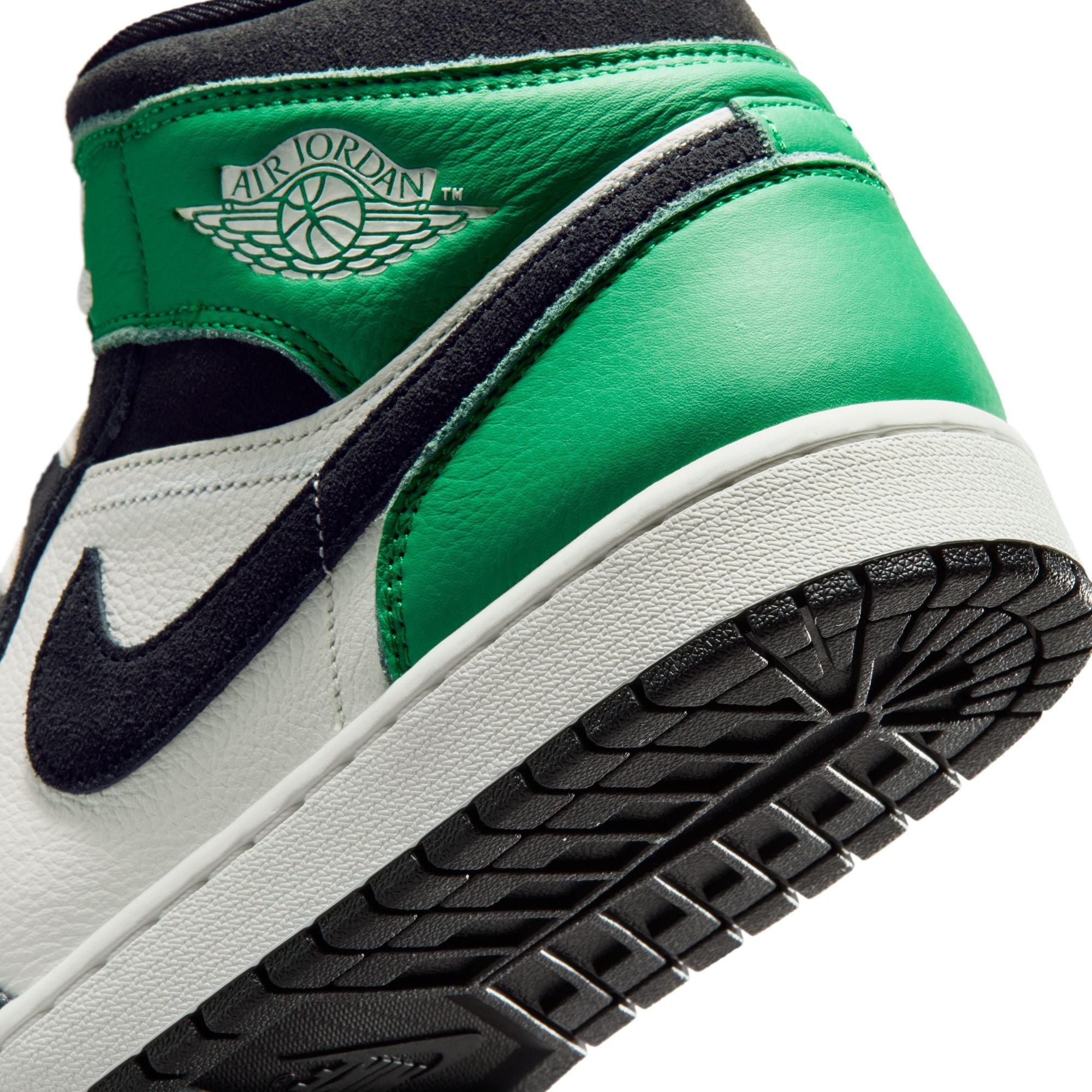 Air Jordan 1 Mid SE Summit White Black Lucky Green II9812-100 | Pro Feet