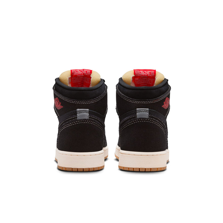Air Jordan 1 Retro High OG GS Black University Red Sail Gum Med Brown | Pro Feet | II9927-001