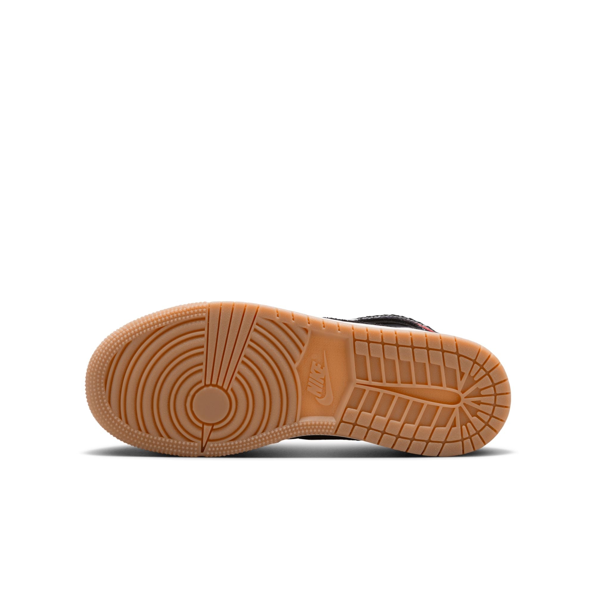 Air Jordan 1 Retro High OG GS Black University Red Sail Gum Med Brown | Pro Feet | II9927-001