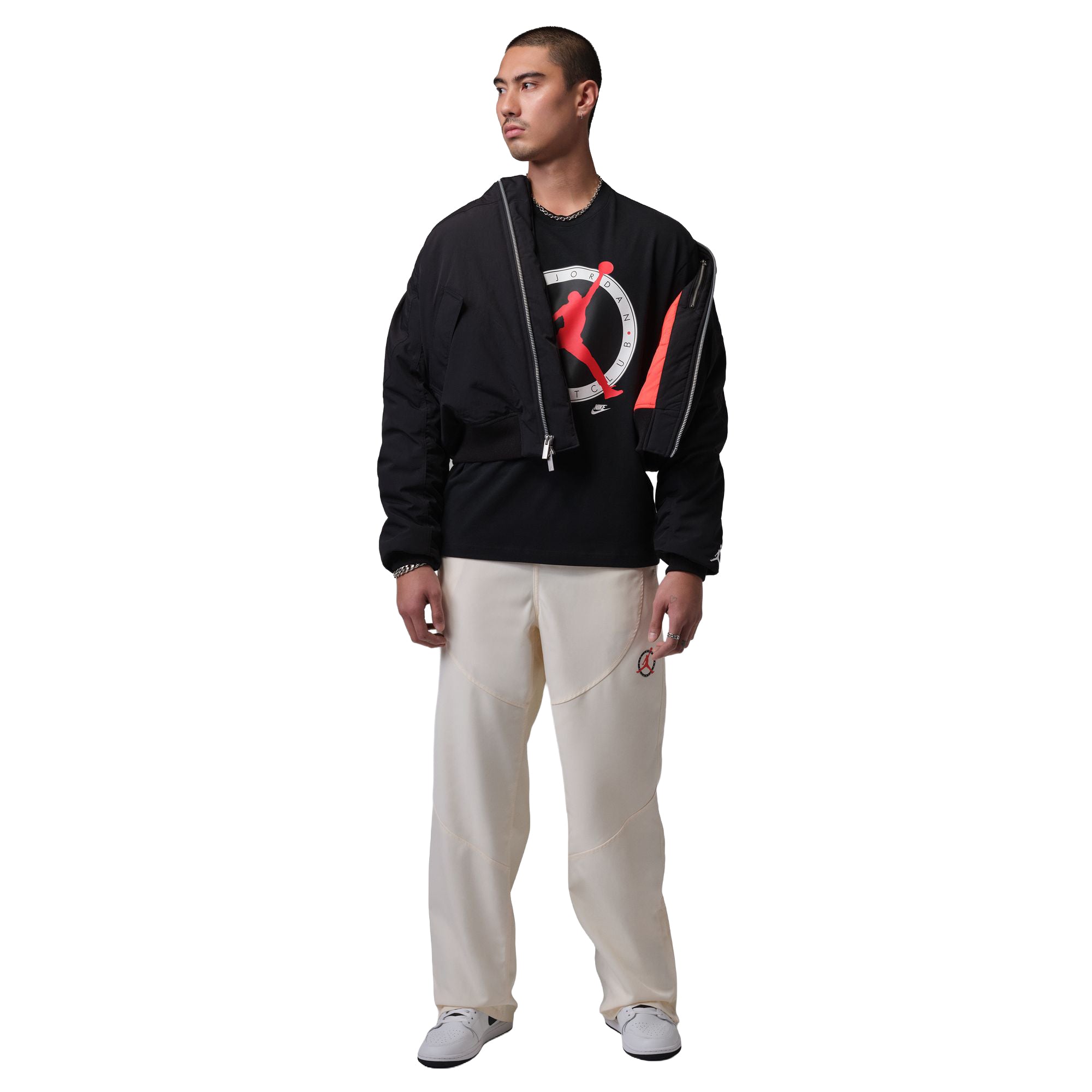 Jordan Flight Club T-Shirt Black University Red IM1352-010 | Pro Feet