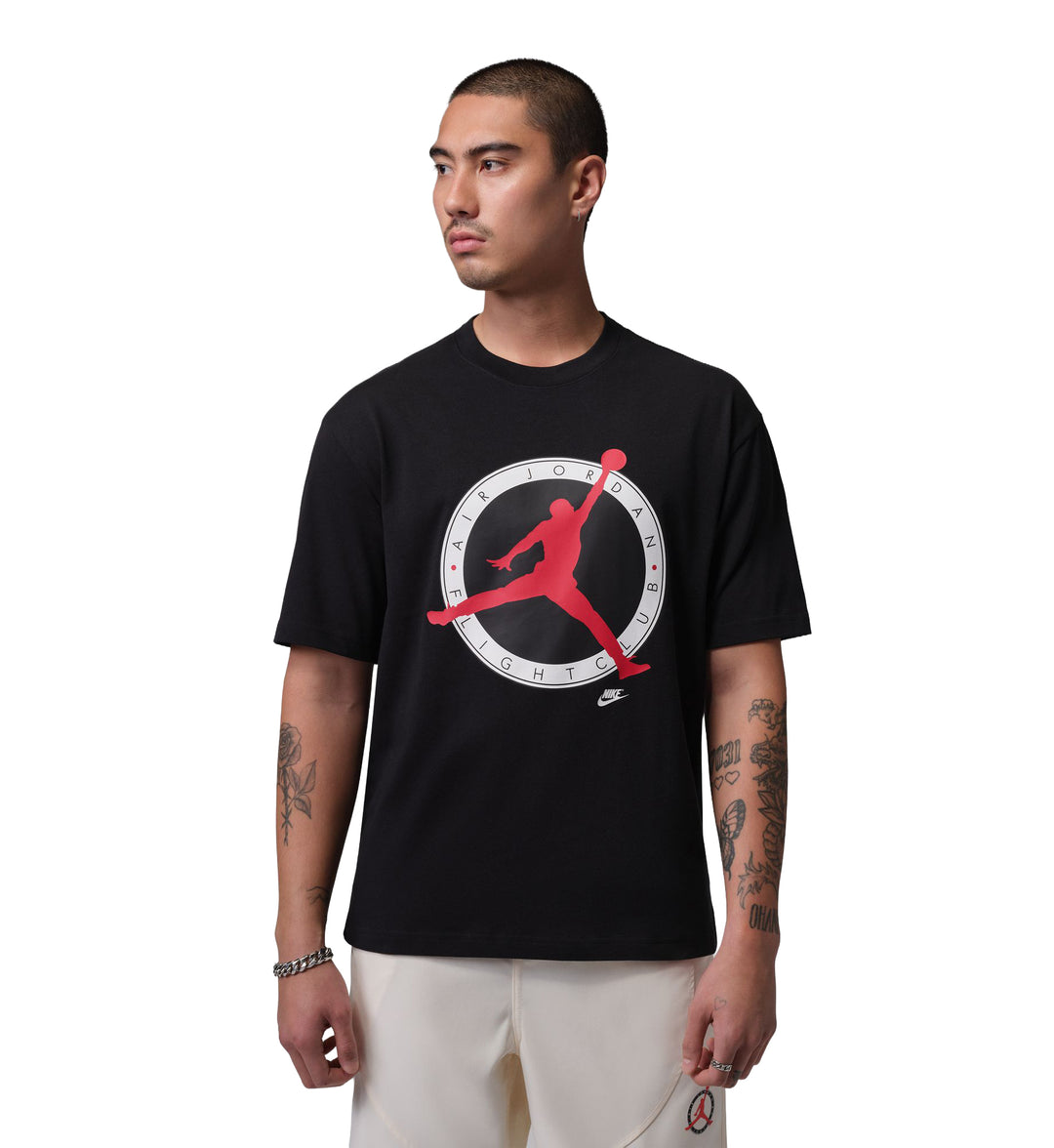 Jordan Flight Club T-Shirt Black University Red IM1352-010 | Pro Feet