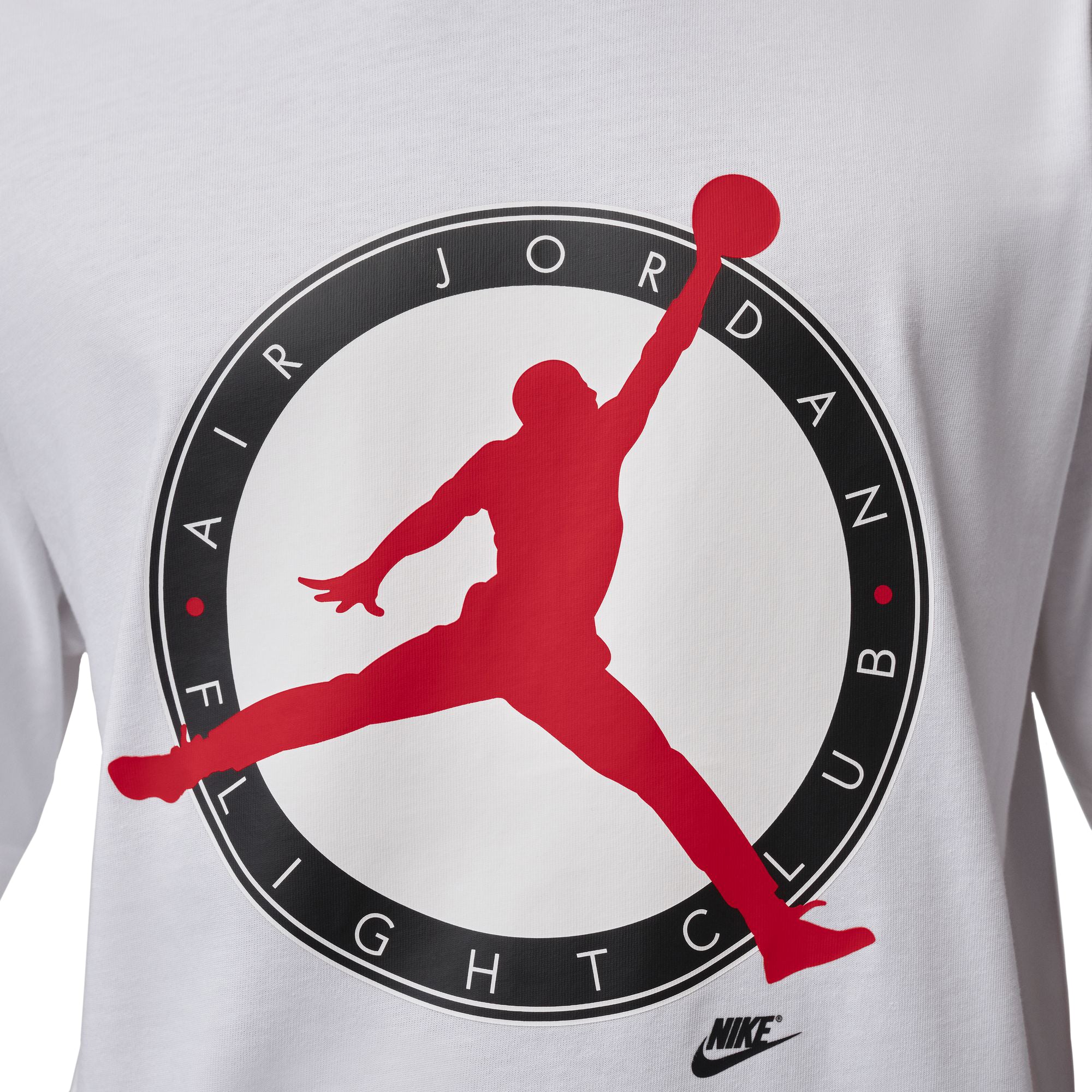 Jordan Flight Club T-Shirt White University Red IM1352-100 | Pro Feet