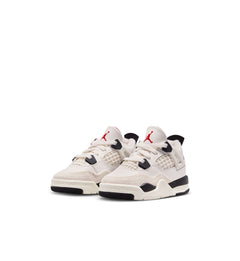 Air Jordan 4 Retro “Flight Club” TD “Sail/Black/University Red” (IM4027-100)