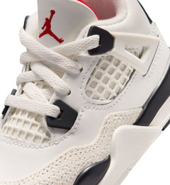 Air Jordan 4 Retro “Flight Club” TD “Sail/Black/University Red” (IM4027-100)