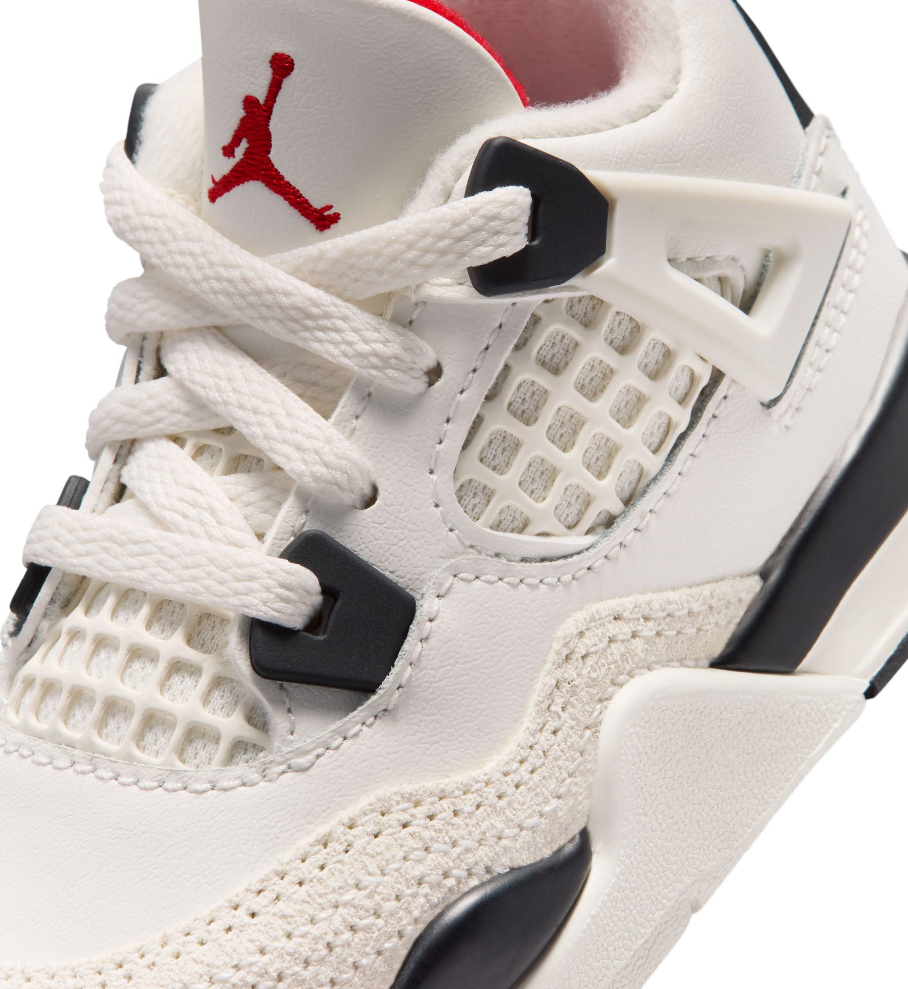 Air Jordan 4 Retro “Flight Club” TD “Sail/Black/University Red” (IM4027-100)