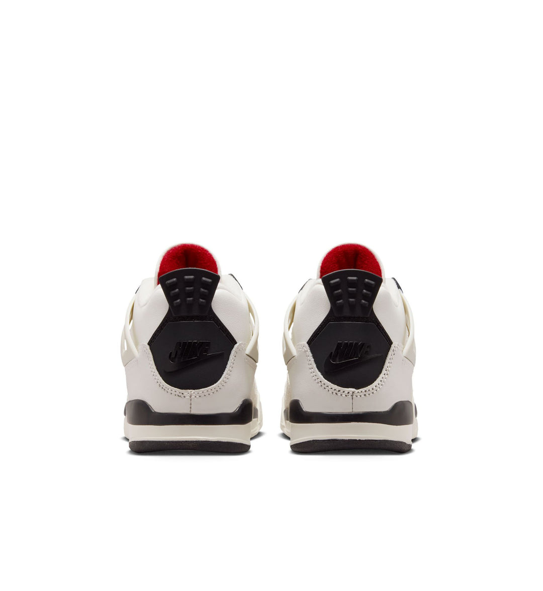Air Jordan 4 Retro “Flight Club” Little Kids’ Shoes “Sail/Black/University Red” (IM4028-100)