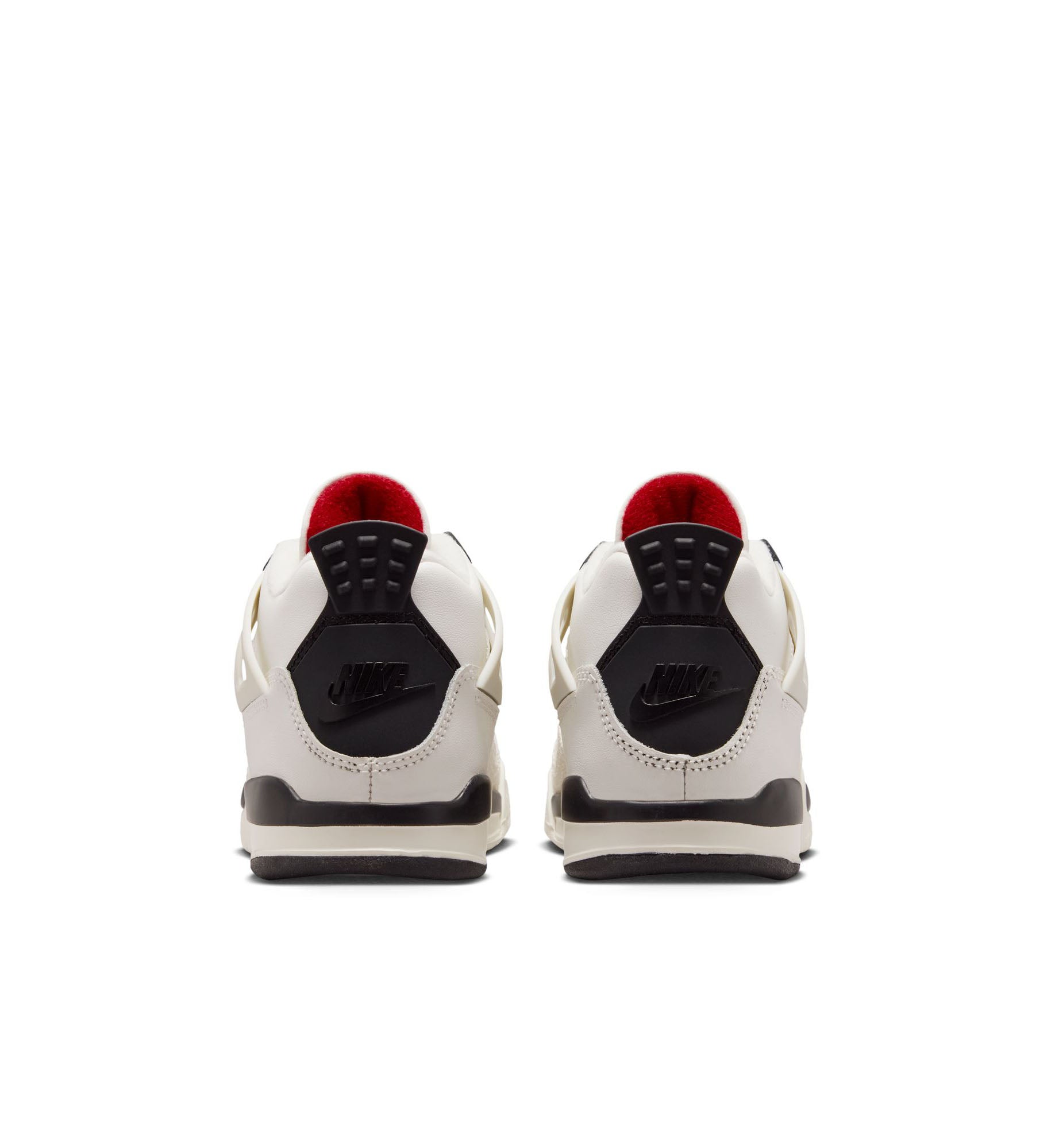 Air Jordan 4 Retro “Flight Club” Little Kids’ Shoes “Sail/Black/University Red” (IM4028-100)