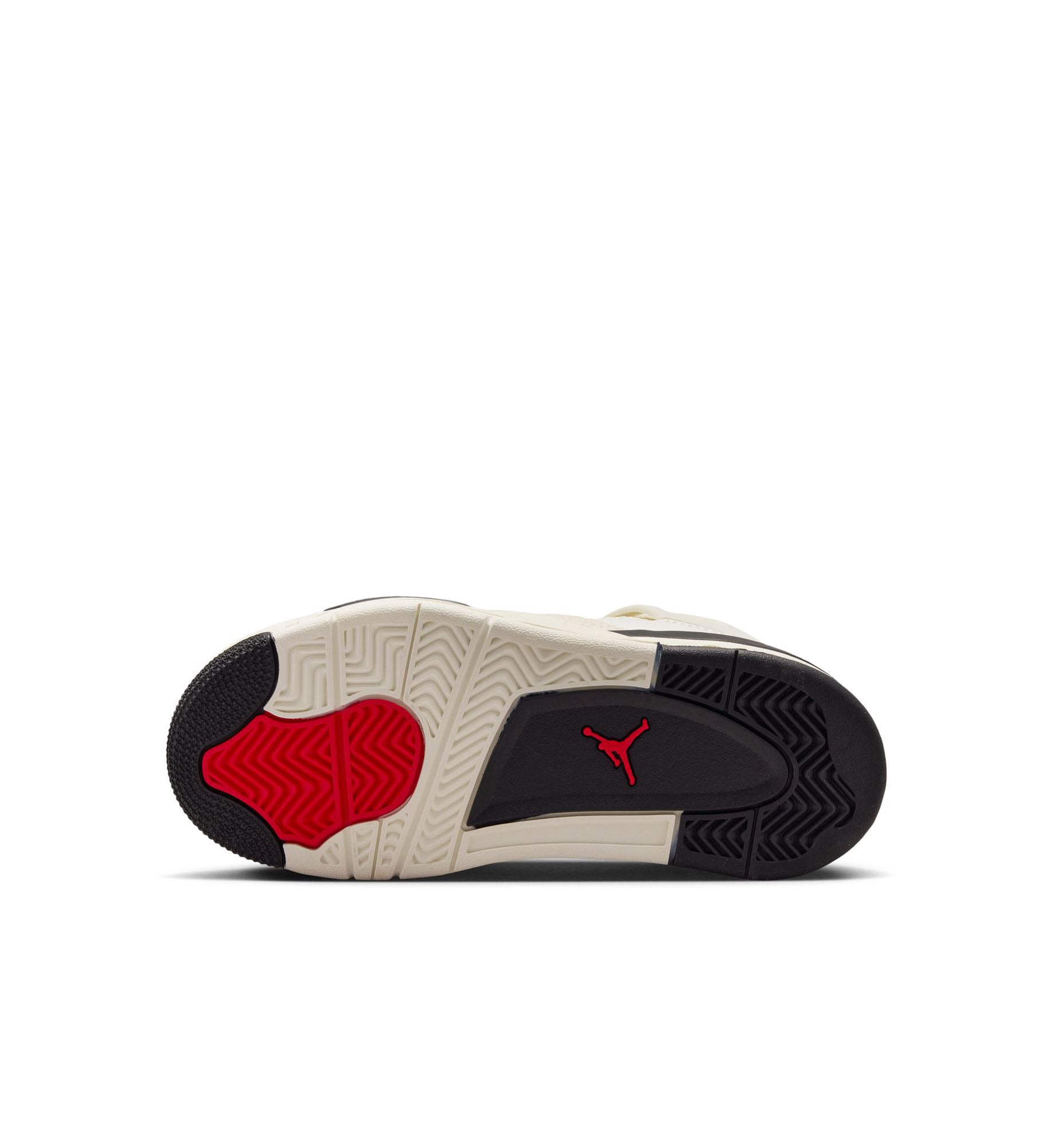 Air Jordan 4 Retro “Flight Club” Little Kids’ Shoes “Sail/Black/University Red” (IM4028-100)