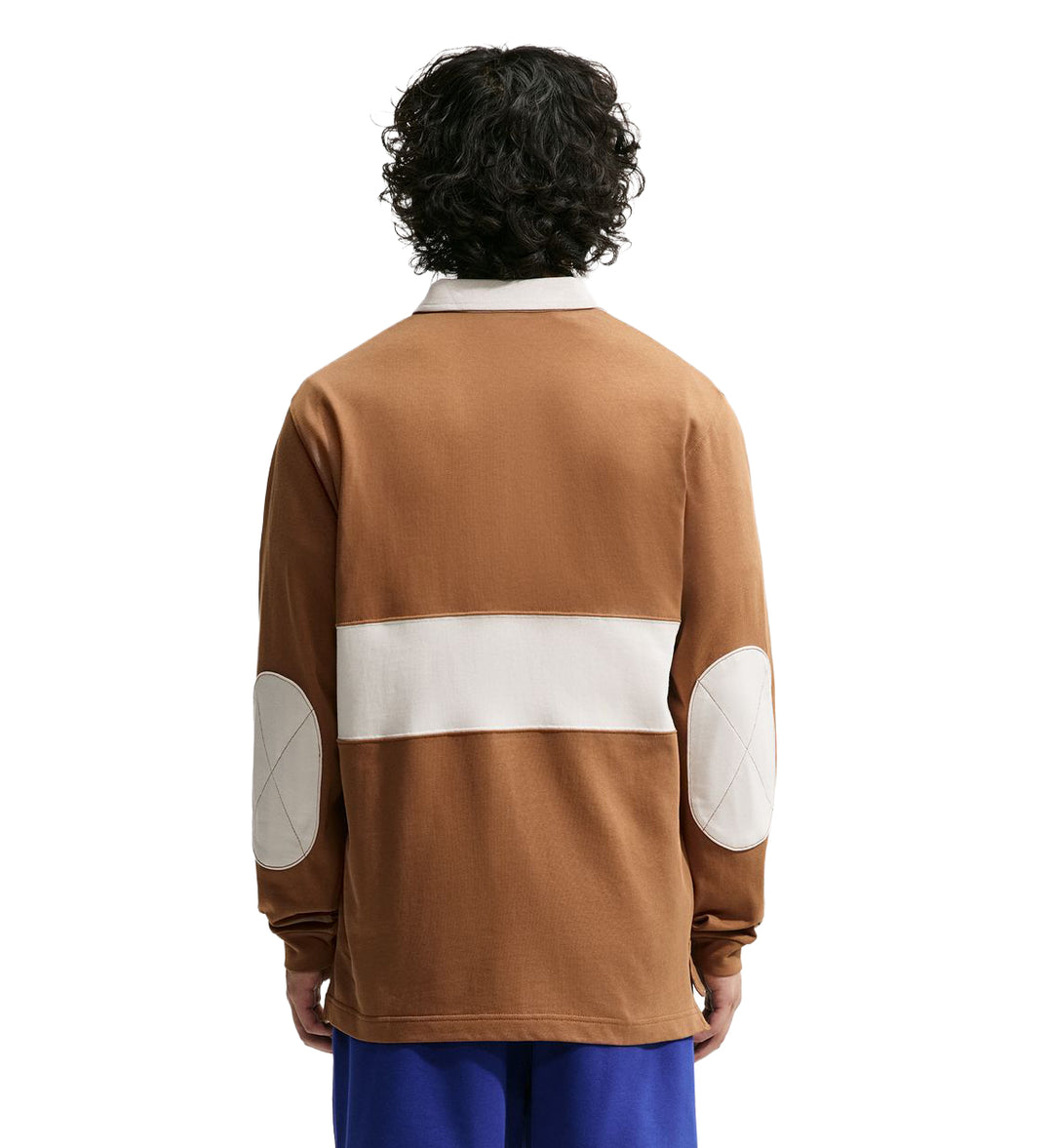 Nike Club Men’s Long-Sleeve Rugby Top Ale Brown Phantom IM5572-270 | Pro Feet