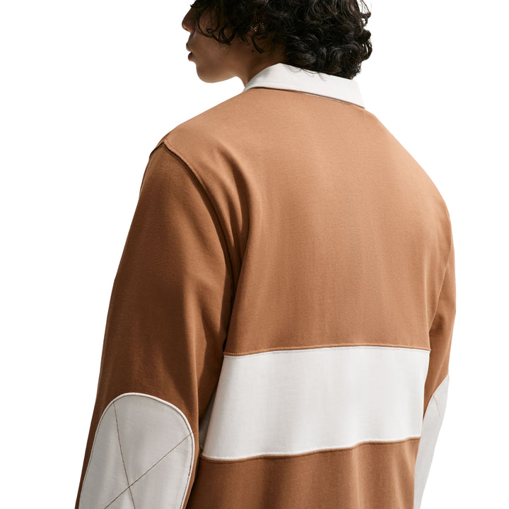 Nike Club Men’s Long-Sleeve Rugby Top Ale Brown Phantom IM5572-270 | Pro Feet