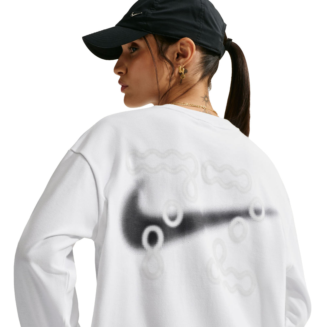 Nike Sportswear Women’s Oversized Long-Sleeve T-Shirt White IM6438-100 | Pro Feet