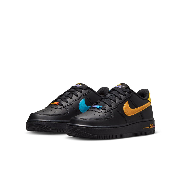Nike Air Force 1 GS Black Action Grape Laser Orange IM7742-001 | Pro Feet