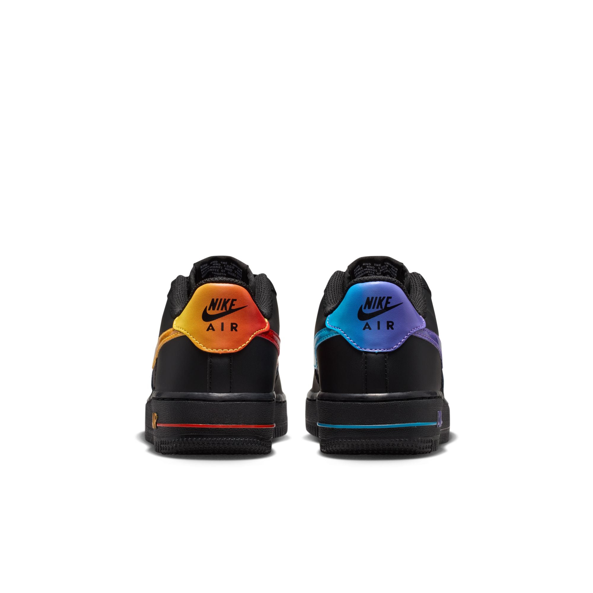 Nike Air Force 1 GS Black Action Grape Laser Orange IM7742-001 | Pro Feet