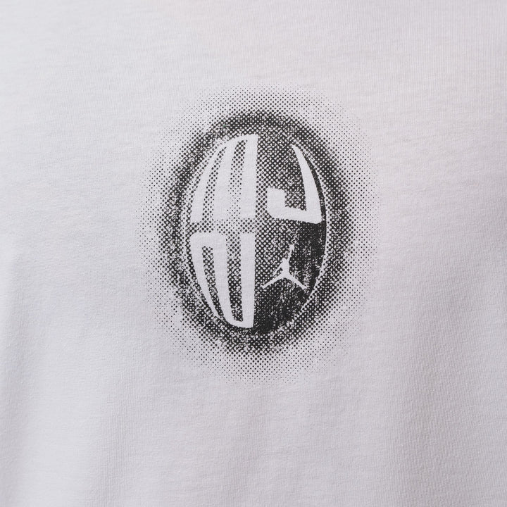Jordan Sport Men’s Dri-FIT Graphic T-Shirt White Black IM7813-100 | Pro Feet