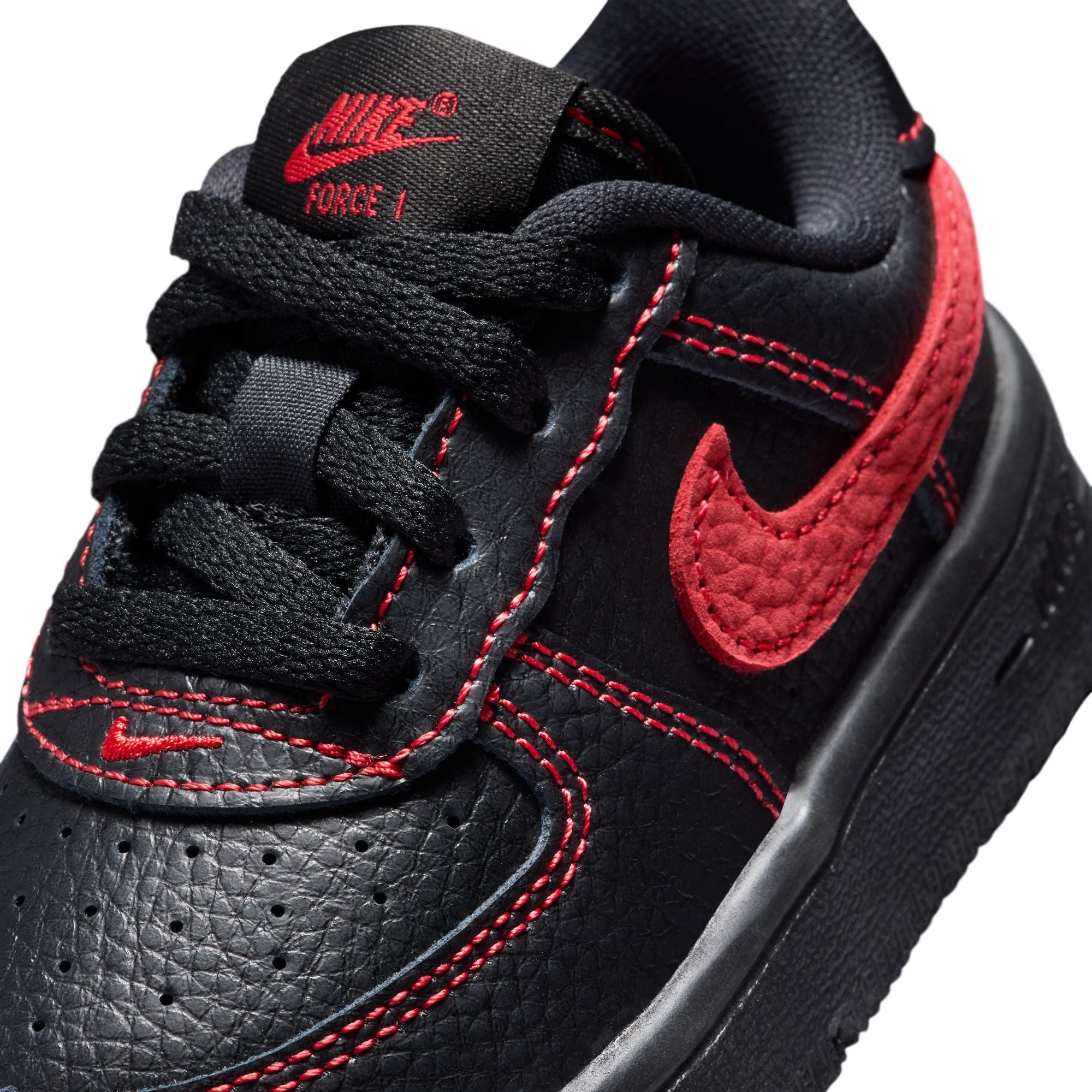 Nike Force 1 Low LV8 3 TD – Black/University Red-Black-Black | Pro Feet | IM7995-001