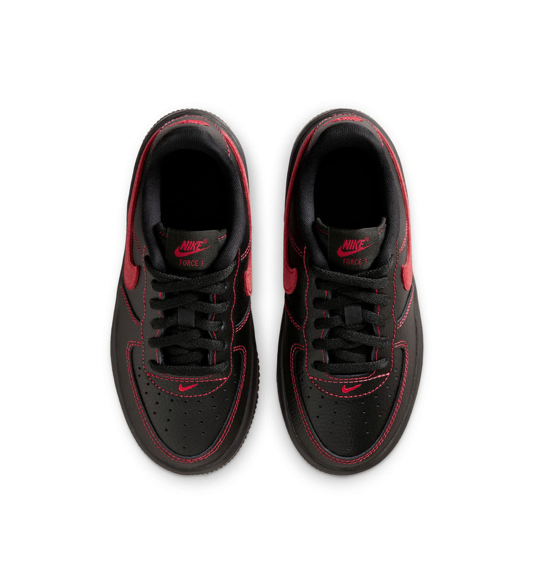 Nike Force 1 Low LV8 3 PS “Black/Black/Black/University Red” (IM7997-001)
