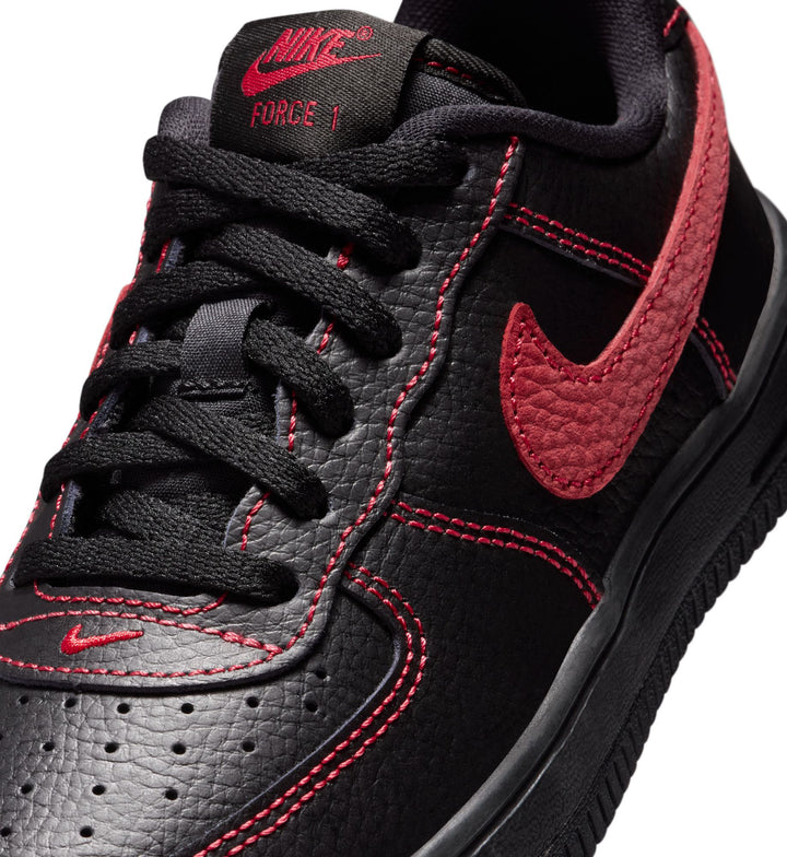 Nike Force 1 Low LV8 3 PS “Black/Black/Black/University Red” (IM7997-001)