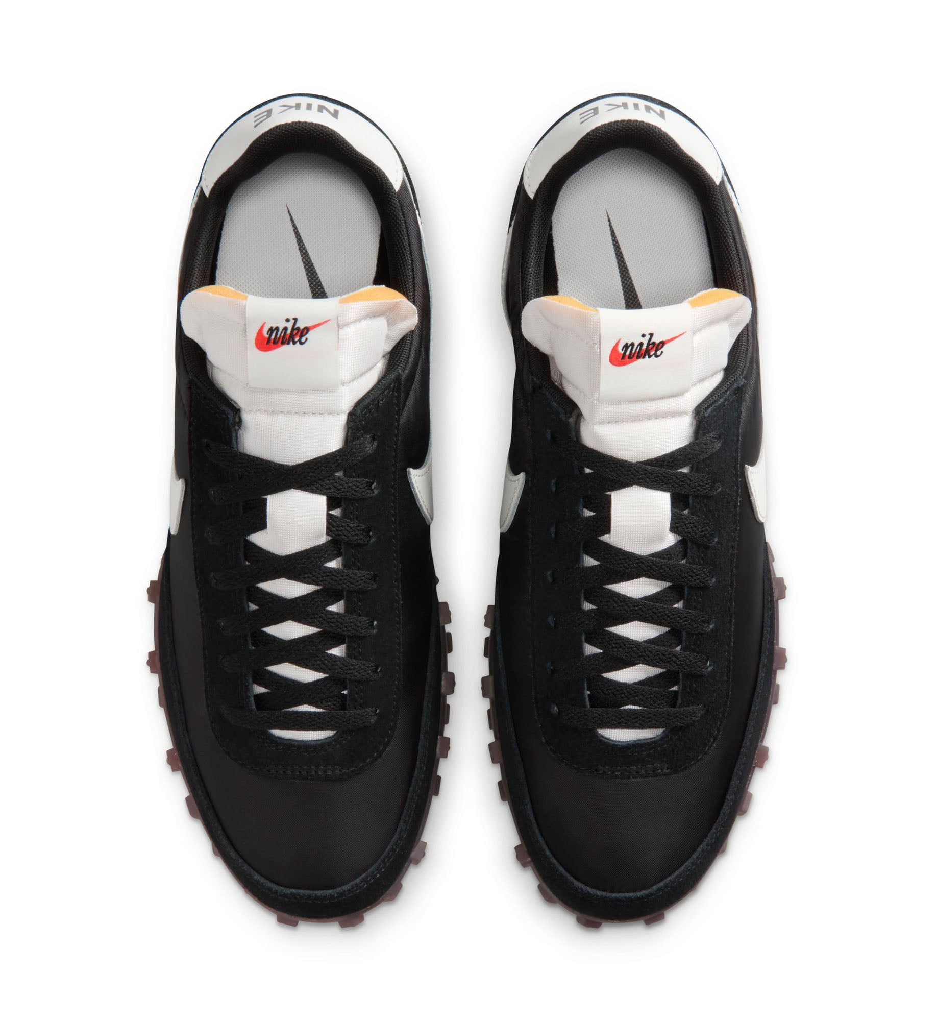 Nike Waffle Racer Black/Sail/Coconut Milk/Gum Dark Brown (IM8658-001) | Pro Feet