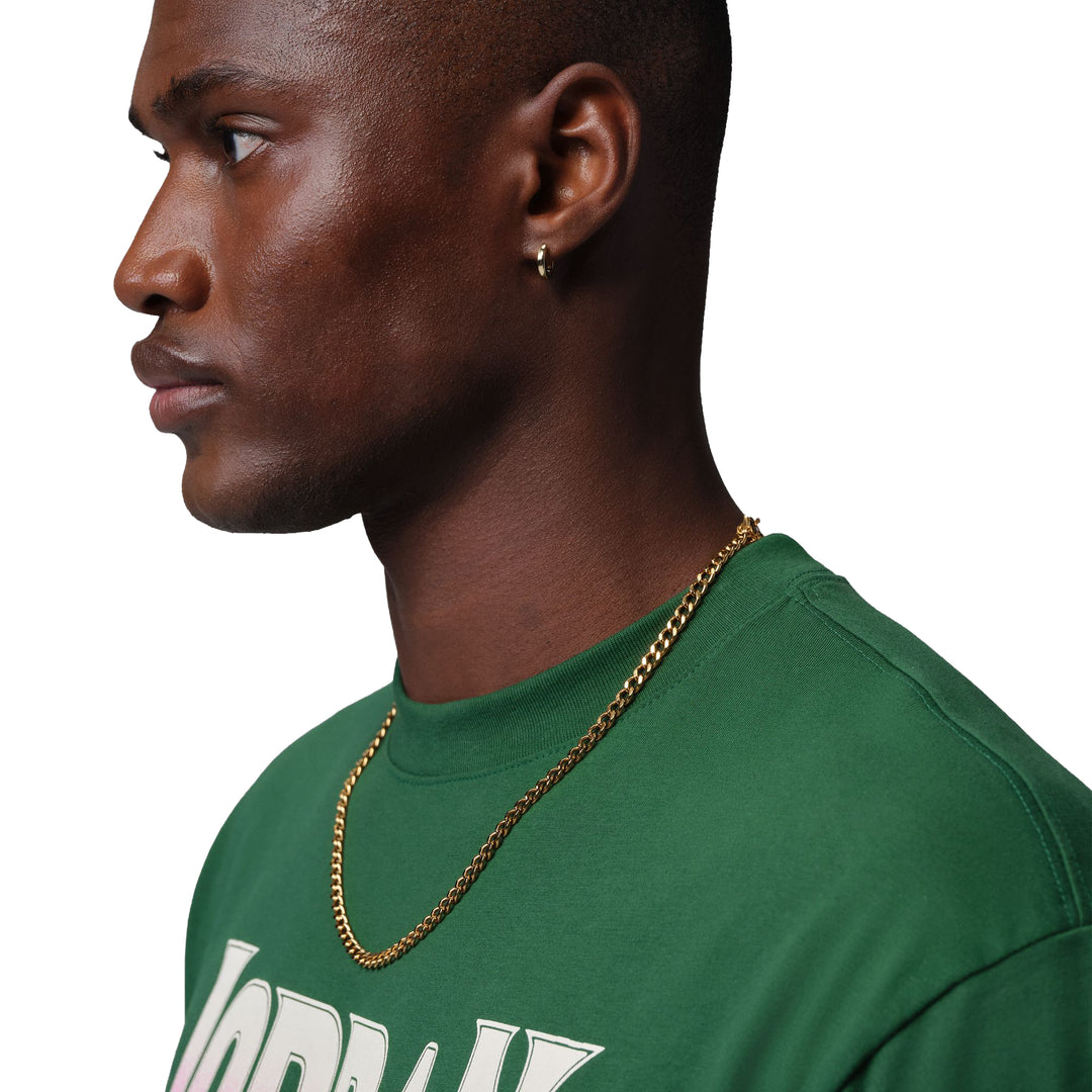 Jordan Brooklyn Men’s T-Shirt Gorge Green IO0043-341 | Pro Feet