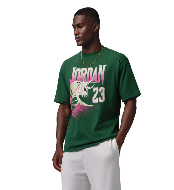 Jordan Brooklyn Men’s T-Shirt Gorge Green IO0043-341 | Pro Feet