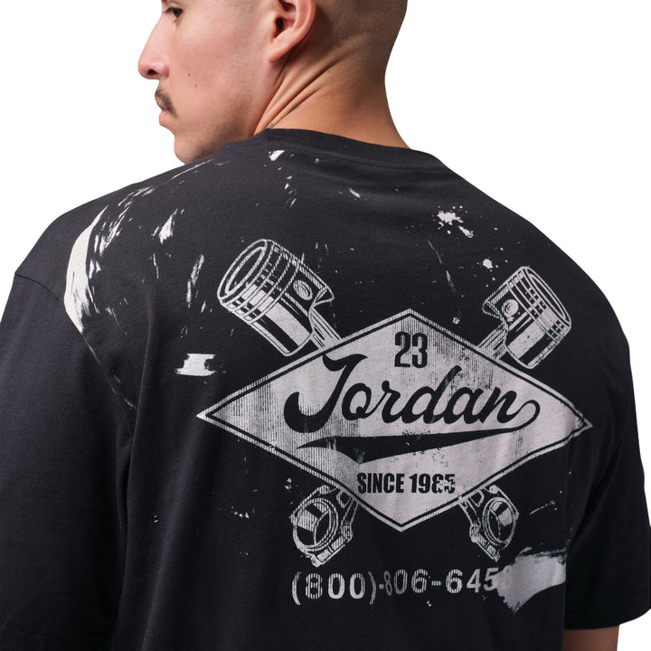 Jordan Brooklyn Men’s Graphic T-Shirt Black IO0125-010 | Pro Feet