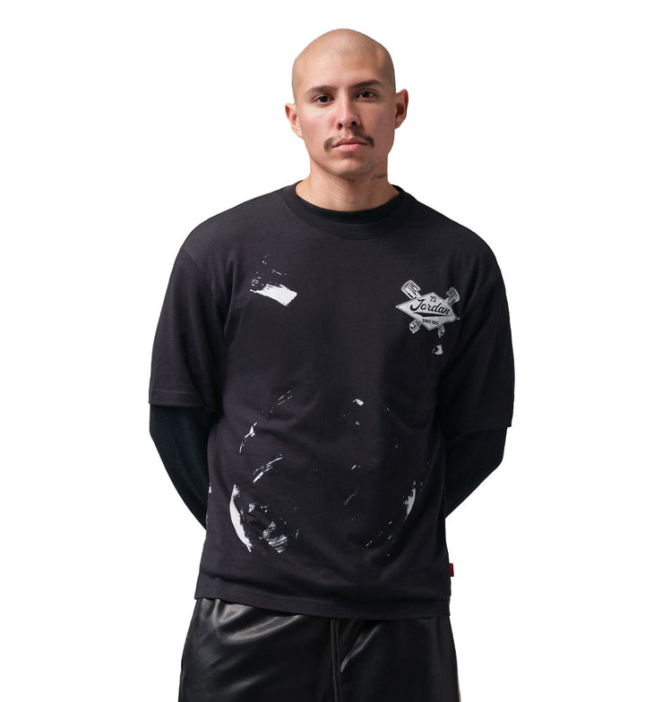 Jordan Brooklyn Men’s Graphic T-Shirt Black IO0125-010 | Pro Feet