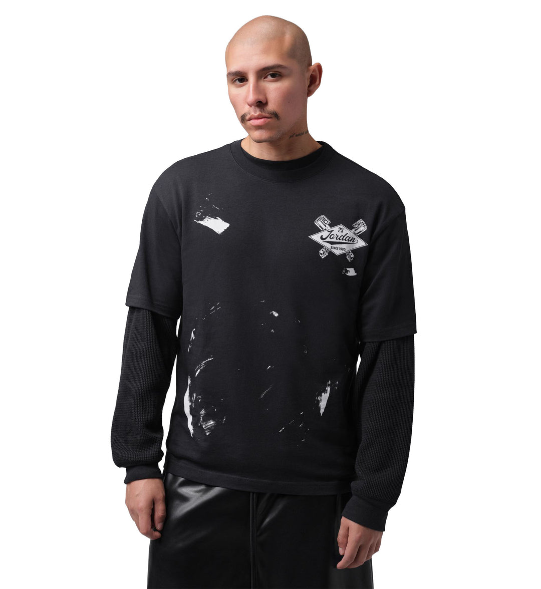 Jordan Brooklyn Men’s Graphic T-Shirt Black IO0125-010 | Pro Feet