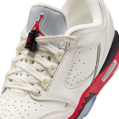 Air Jordan Sixty Plus Low GS Sail Fire Red Black Reflect Silver IO1866-100 | Pro Feet