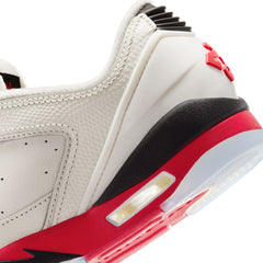 Air Jordan Sixty Plus Low GS Sail Fire Red Black Reflect Silver IO1866-100 | Pro Feet