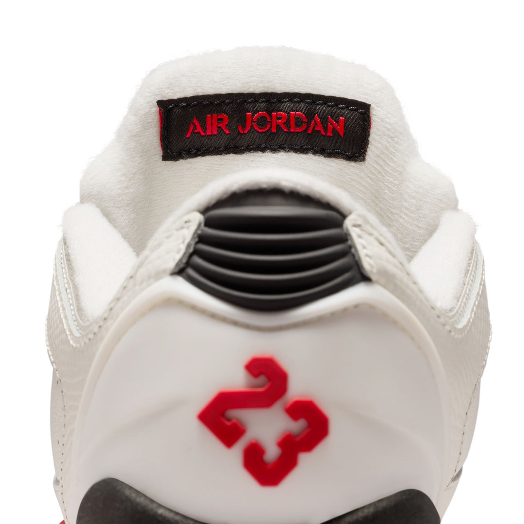 Air Jordan Sixty Plus Low GS Sail Fire Red Black Reflect Silver IO1866-100 | Pro Feet