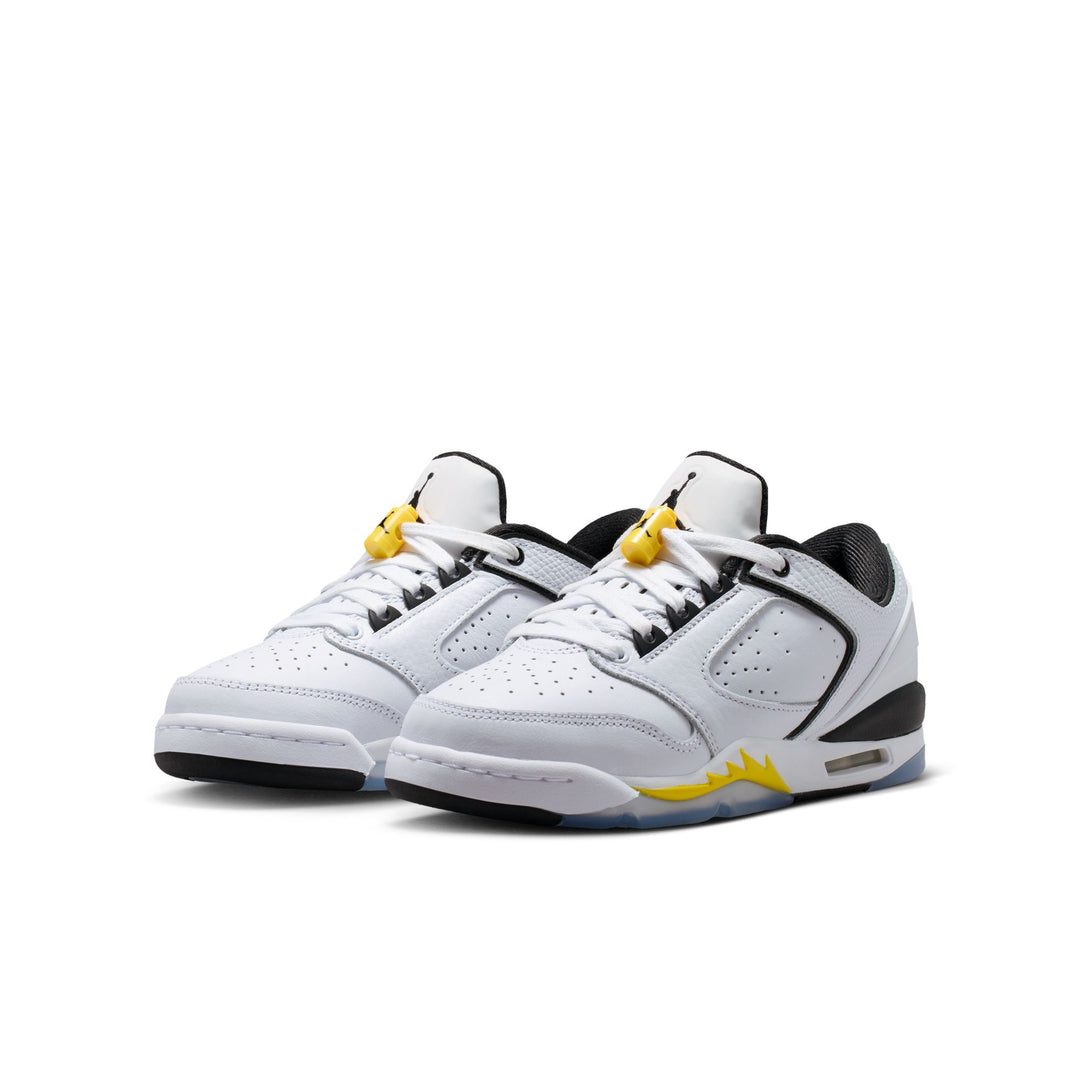 Air Jordan Sixty Plus Low GS White Black Tour Yellow IO1866-103 | Pro Feet