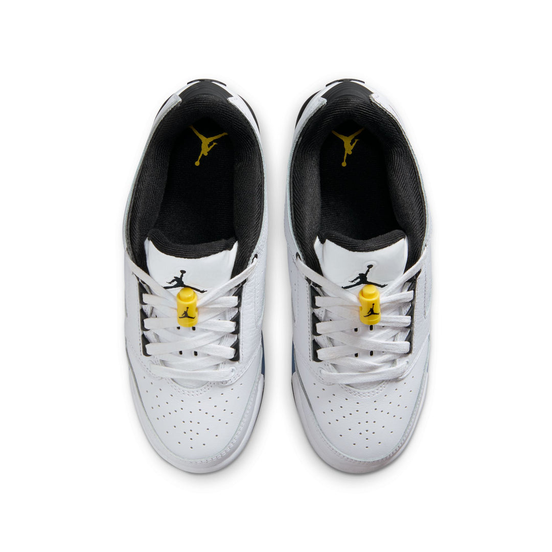 Air Jordan Sixty Plus Low GS White Black Tour Yellow IO1866-103 | Pro Feet