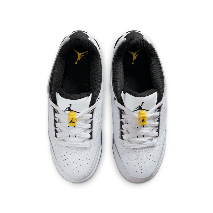 Air Jordan Sixty Plus Low GS White Black Tour Yellow IO1866-103 | Pro Feet