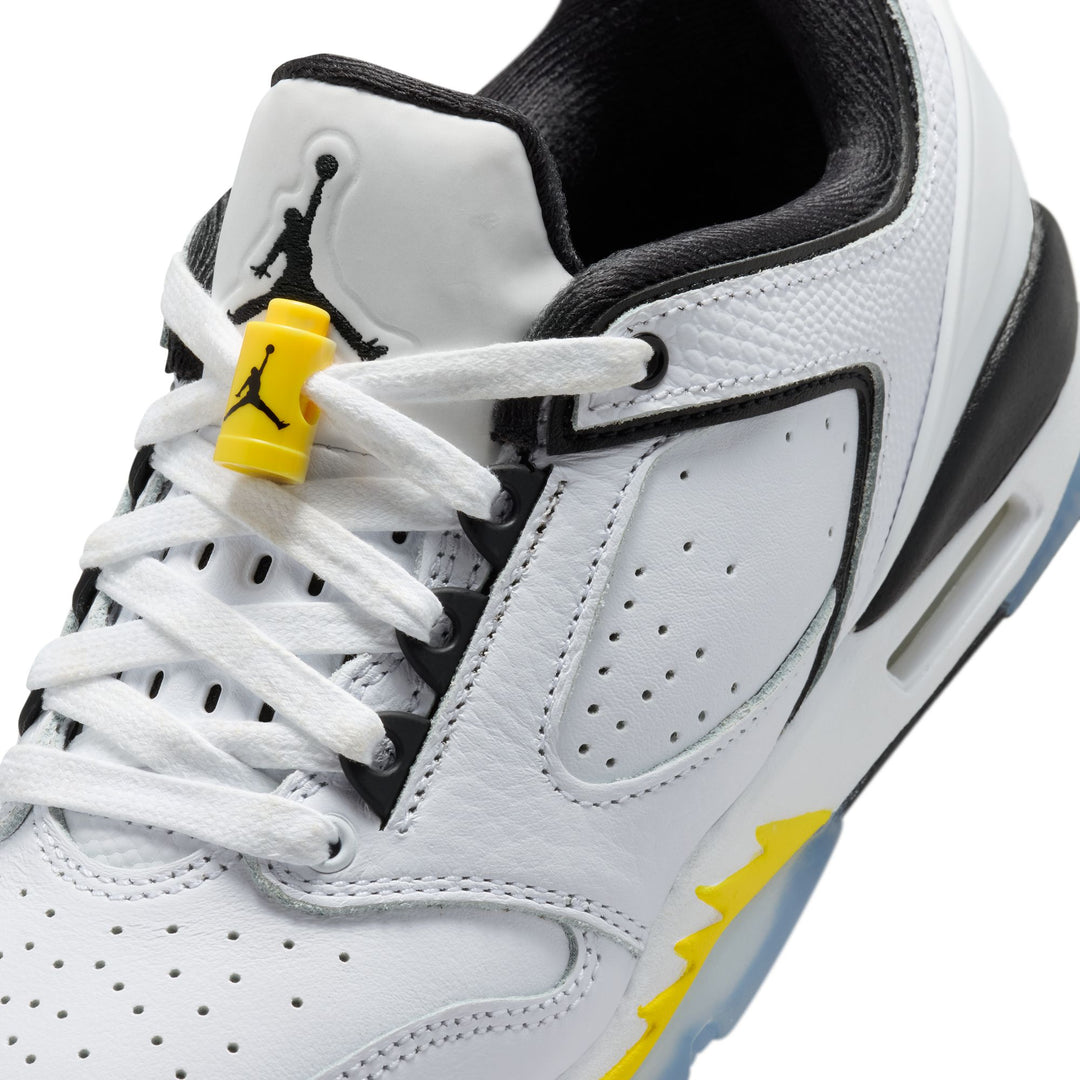 Air Jordan Sixty Plus Low GS White Black Tour Yellow IO1866-103 | Pro Feet