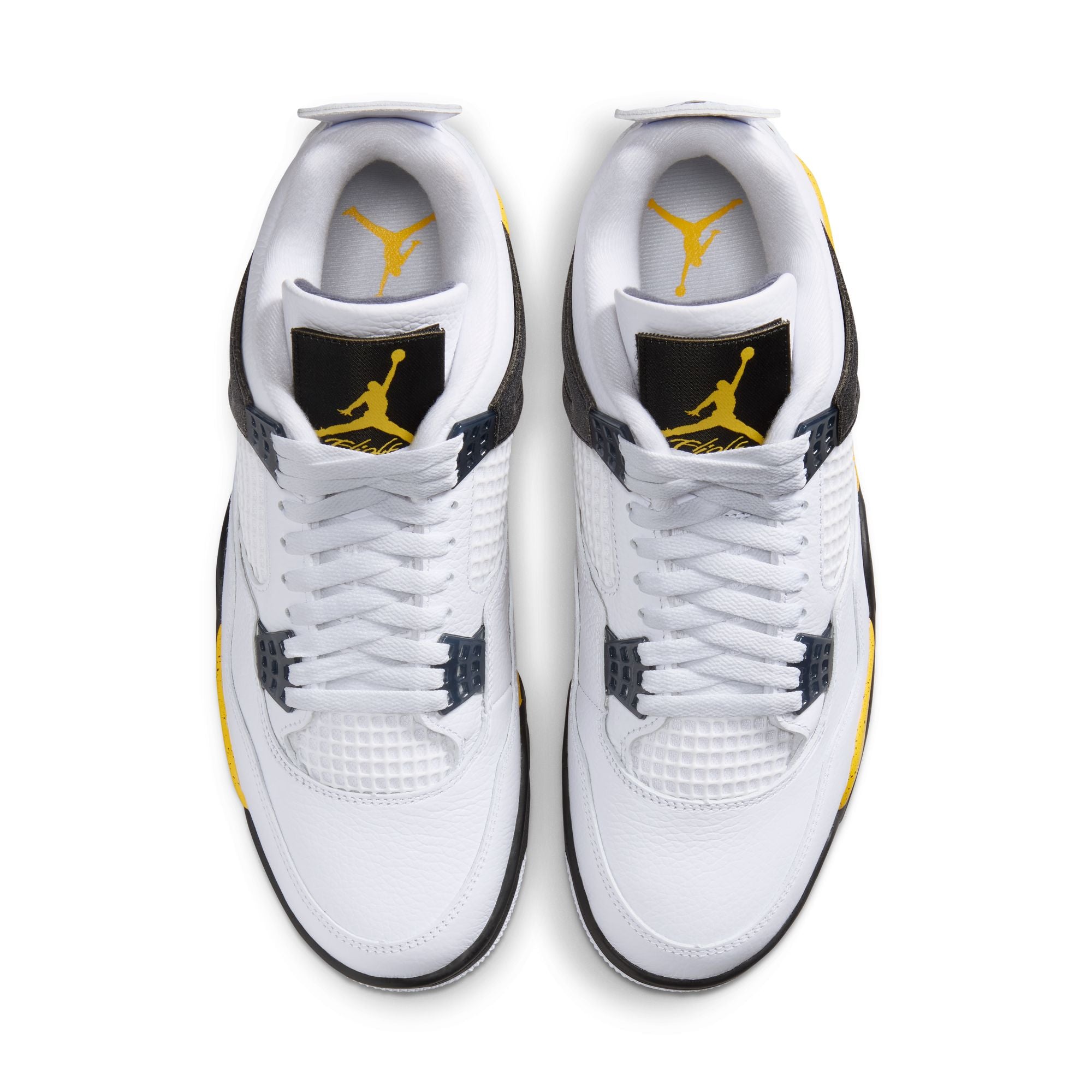 Air Jordan 4 Retro Rare Air White Tour Yellow Dark Blue Grey Black IO2463-102 | Pro Feet