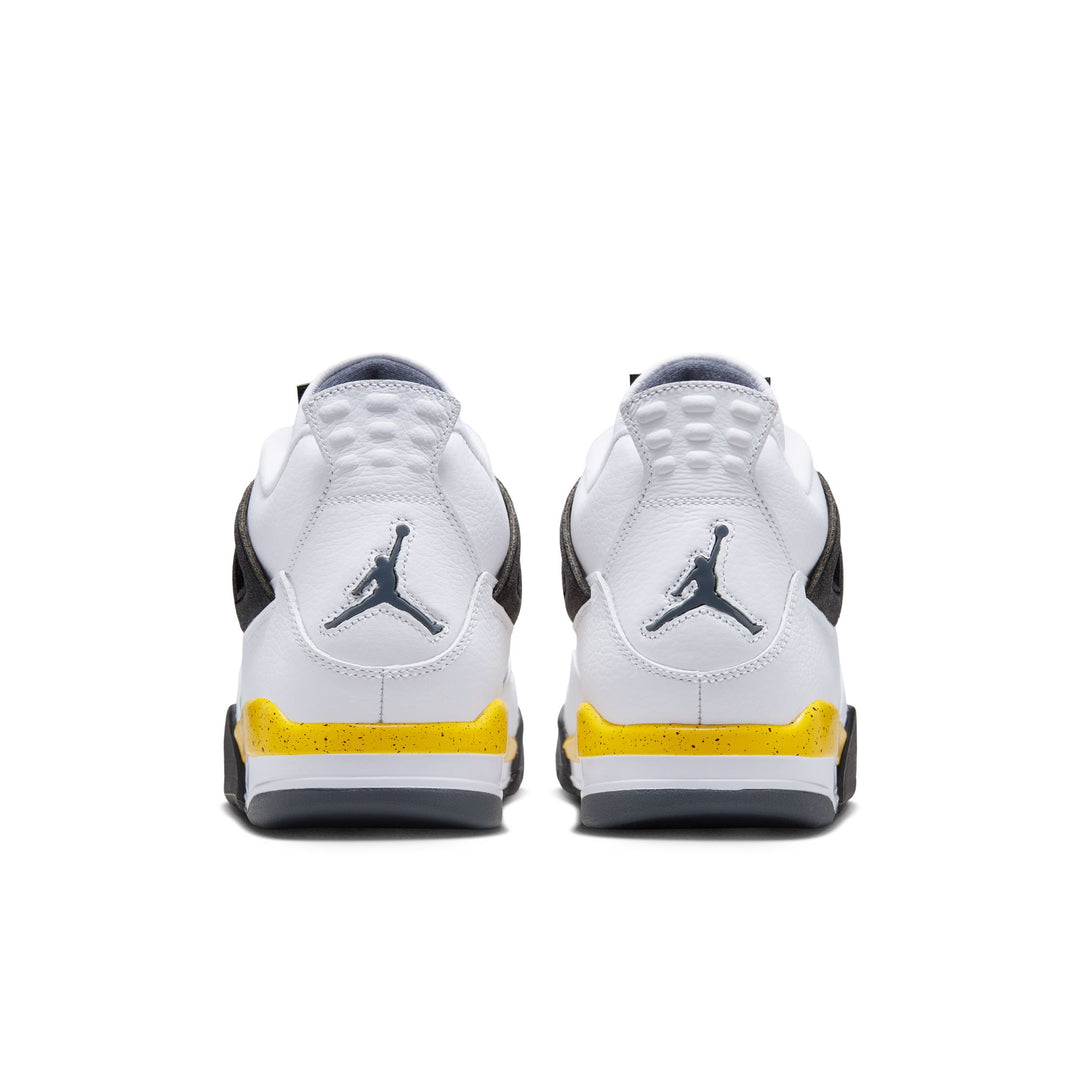 Air Jordan 4 Retro Rare Air White Tour Yellow Dark Blue Grey Black IO2463-102 | Pro Feet