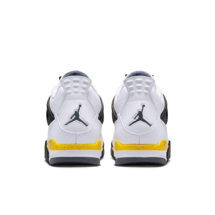 Air Jordan 4 Retro Rare Air White Tour Yellow Dark Blue Grey Black IO2463-102 | Pro Feet