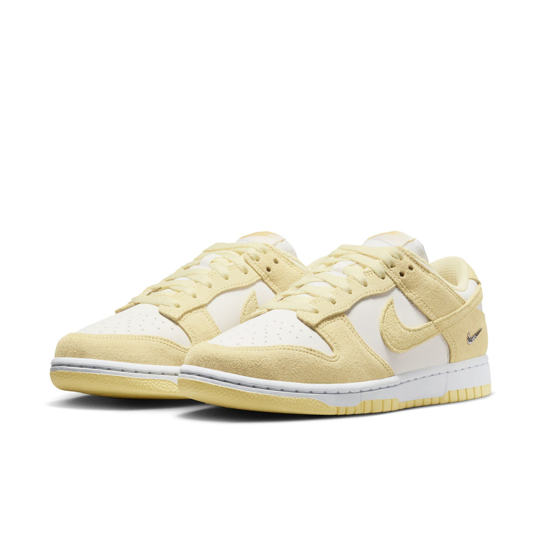 Nike Dunk Low Suede Women’s Sail Soft Yellow IO4244-104 | Pro Feet