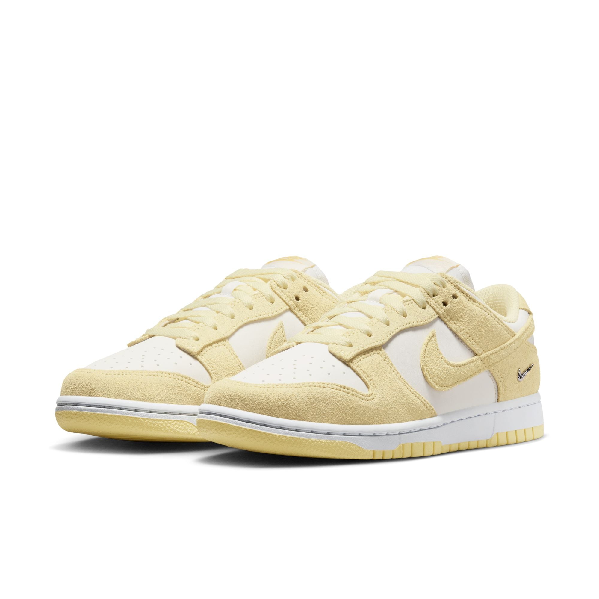 Nike Dunk Low Suede Women’s Sail Soft Yellow IO4244-104 | Pro Feet