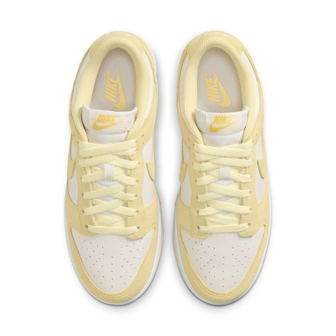 Nike Dunk Low Suede Women’s Sail Soft Yellow IO4244-104 | Pro Feet