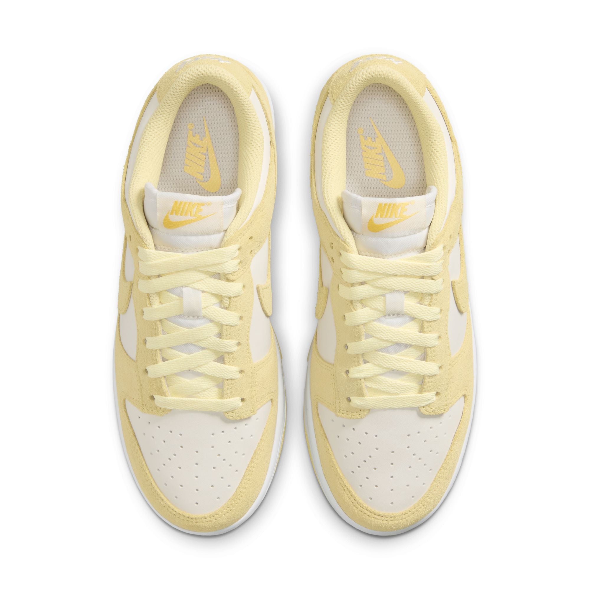 Nike Dunk Low Suede Women’s Sail Soft Yellow IO4244-104 | Pro Feet