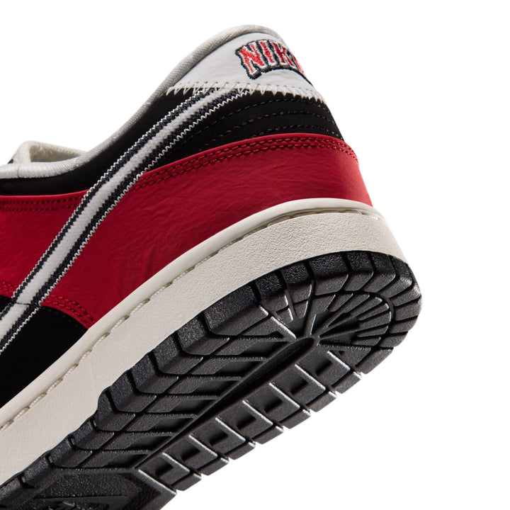 Nike Dunk Low Retro Black University Red IQ0157-001 | Pro Feet