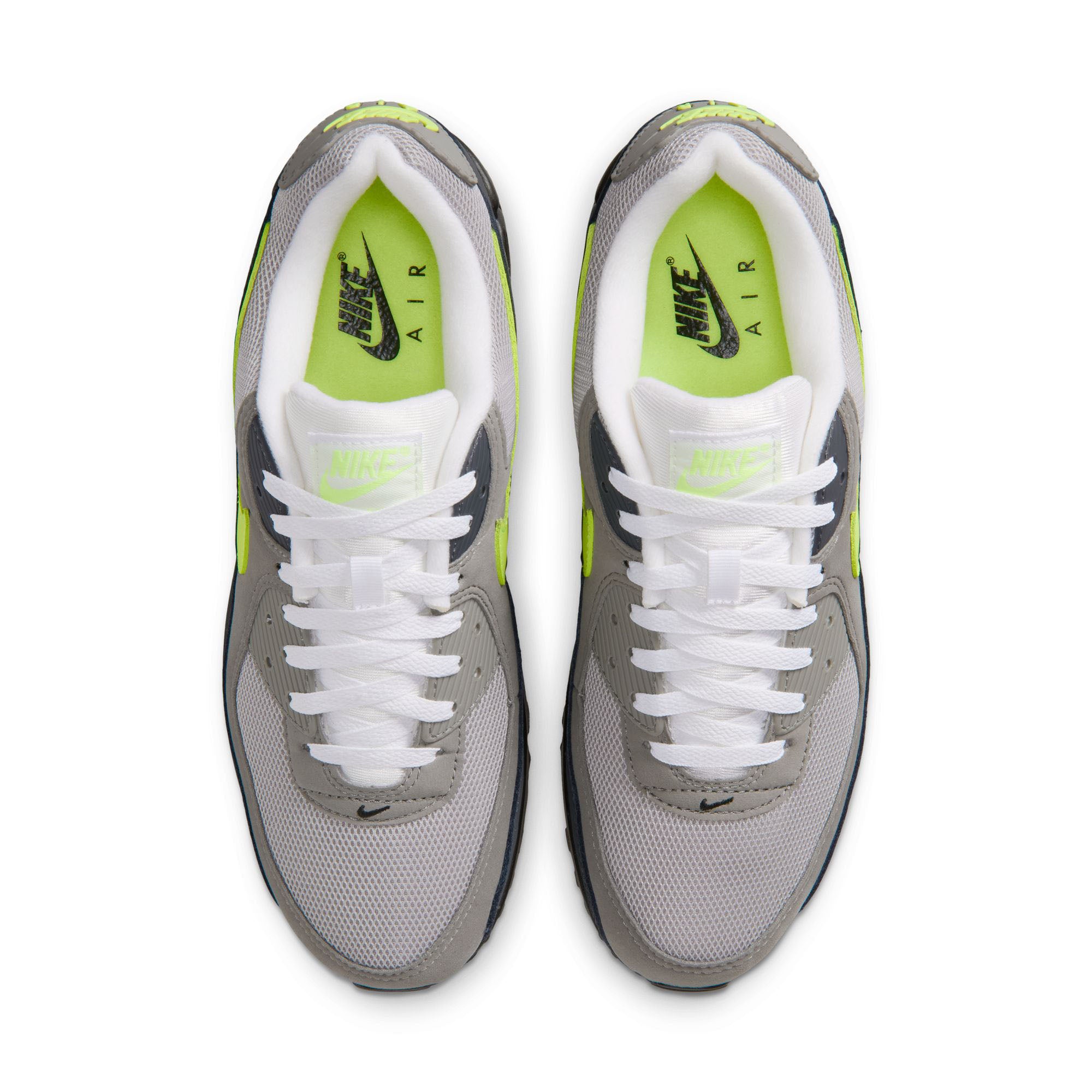 Nike Air Max 90 Black/Neon Yellow-Anthracite (IQ0289-010)