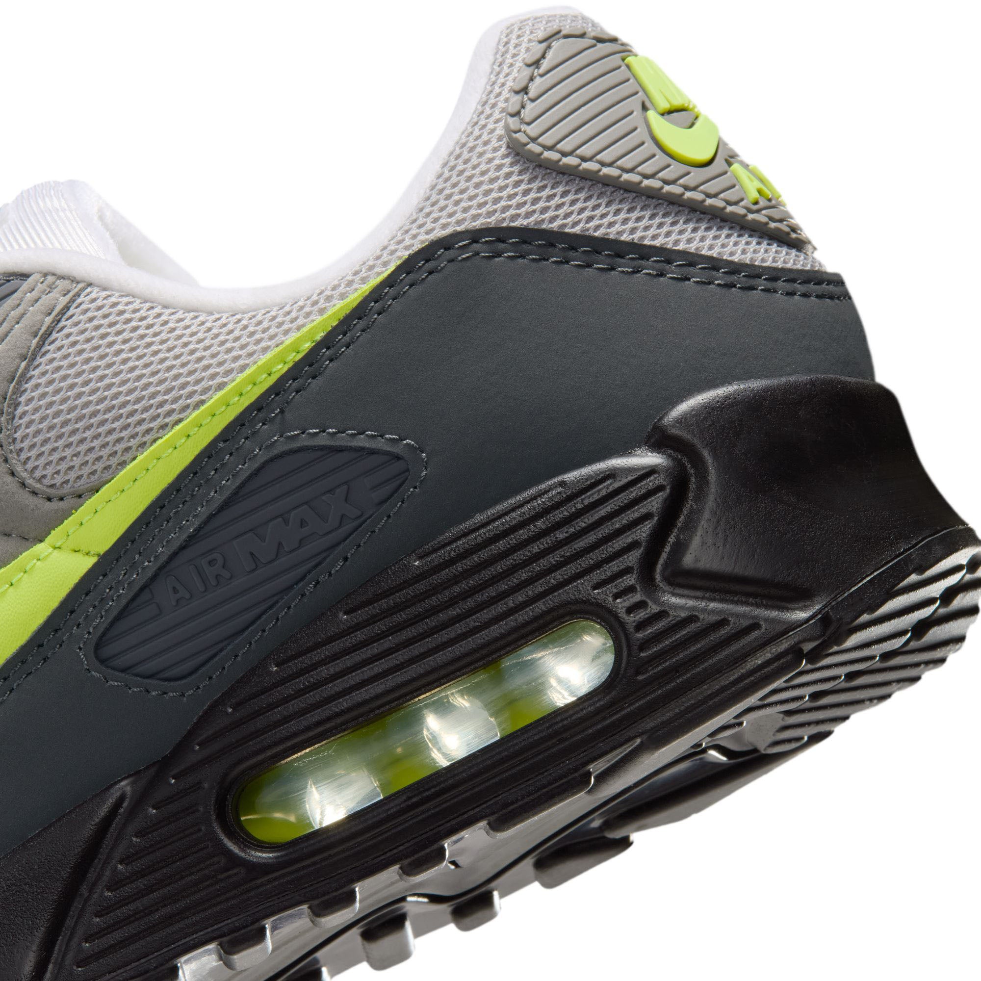 Nike Air Max 90 Black/Neon Yellow-Anthracite (IQ0289-010)