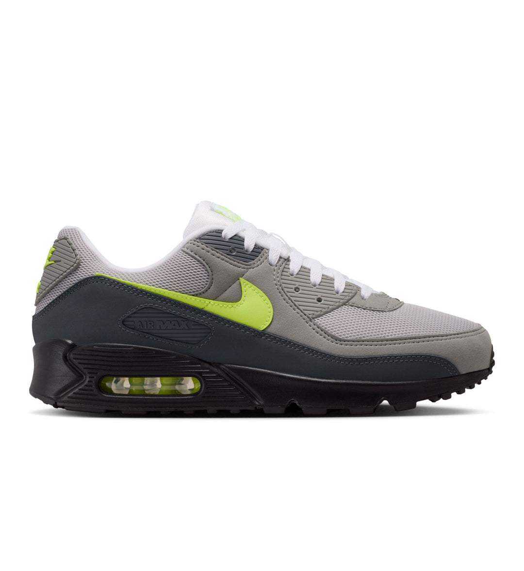 Nike Air Max 90 Black/Neon Yellow-Anthracite (IQ0289-010)