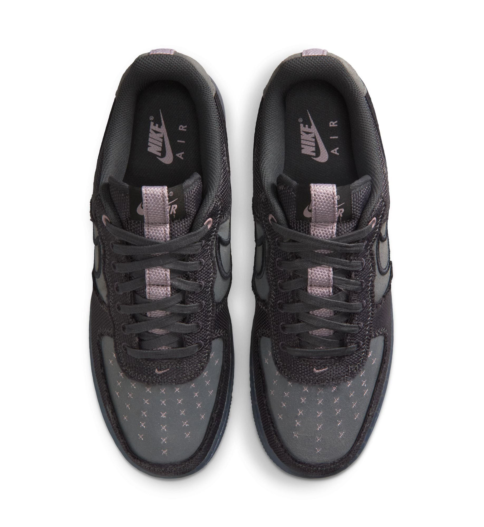 Nike Air Force 1 ’07 Men’s Shoes “Anthracite/Black/Iron Grey/Lt Violet Ore” (IQ0614-060)
